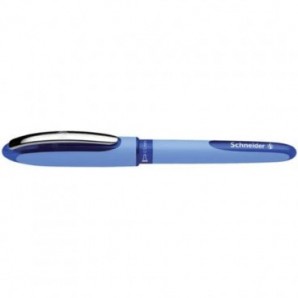 Penna roller con punta ad ago Schneider Hybrid 0,5 mm blu P183503