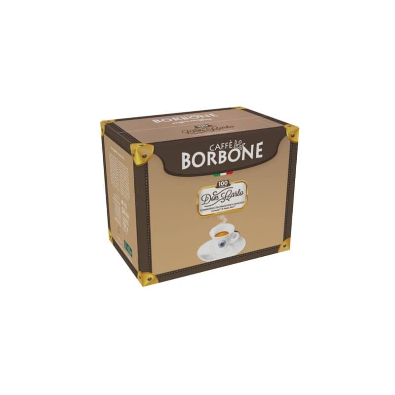 Capsule compatibili Don Carlo 100 pz Caffe Borbone qualità Rossa AMSRED100NDONCARLO