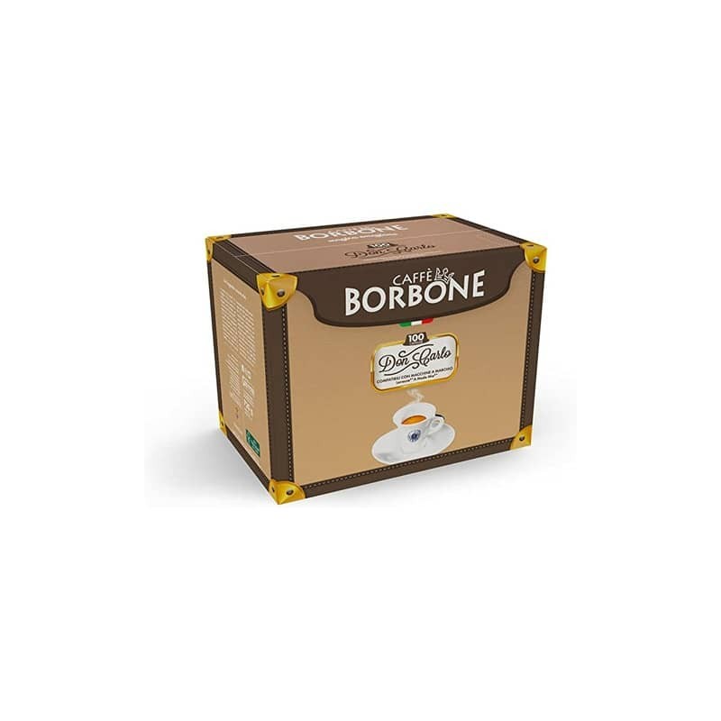 Capsule compatibili Don Carlo 100 pz Caffe Borbone qualità Nera AMSNERA100NDONCARLO