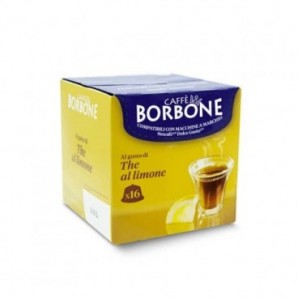 Capsule di preparato solubile per tè al limone 12 gr compatibili Caffe Borbone Nescaffè Dolce Gusto -