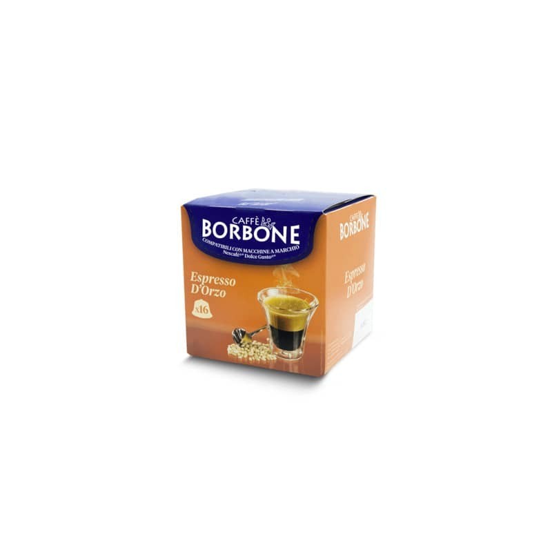 Capsule di Orzo solubile 4 gr compatibili Caffe Borbone Nescaffè Dolce Gusto - ORZO4X16DOLCEGUSTO