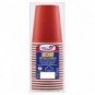 Bicchieri carta WD 250ml conf. 20 pz Dopla Green rosso 42140