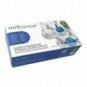 Guanti monouso in nitrile senza polvere e senza lattice blu - taglia L - conf. 100 pz - MDG-251-L