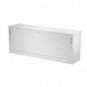 Mobile basso con ante scorrevoli Artexport Bridge/Flex 185x46x73 cm bianco - KCR/3