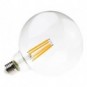 Lampadina LED a filamento globo 12W G125 E27 1521 lumen luce fredda MKC 6000K