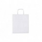 Borsa Pastipack kraft bianco 28x20x32 cm conf. 25 pz Rex-Sadoch 100 gr/mq