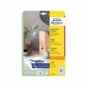 Etichette adesive Avery in carta bianca coprente per stampa QR code 35 et/foglio 35x35 mm -conf. 25 fogli L7120-25