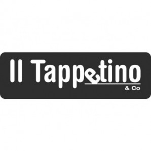 Zerbino ''Coccogomma'' mezzaluna fondo in PVC Il Tappetino 40 x 75 cm 0632G