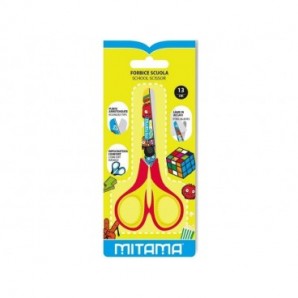 Forbice in plastica Junior Mitama 13 cm Fantasie assotite 61286