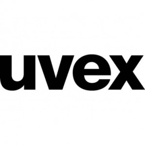 Occhiale a mascherina Ultrasonic supravision excellence - lenti in PC trasparente Uvex grigio/arancione