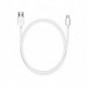 Cavo di ricarica e sincronizzazione USB 2.0 Lightning 1 mt Media Range bianco MRCS178