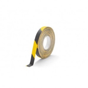 Nastro antiscivolo adesivo DURALINE® GRIP+ 25mm - giallo/nero Durable 1095-130