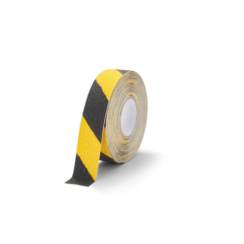 Nastro antiscivolo adesivo DURALINE® GRIP+ 50mm - giallo/nero Durable 1097-130