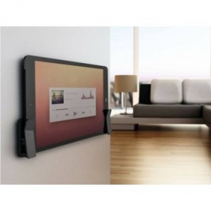 Supporto universale da parete per tablet e smartphone VISIOCLIP Durable carbone 8939-58
