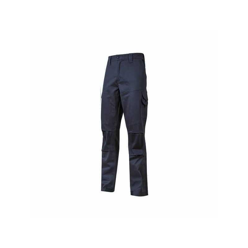 Pantalone da lavoro in cotone elasticizzato Guapo blu U-Power taglia M ST211WB-M