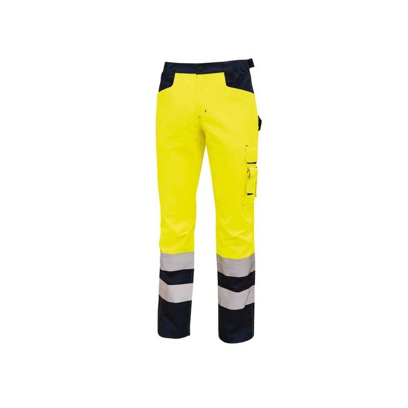 Pantalone da lavoro Light Yellow Fluo U-Power taglia L HL155YF-L