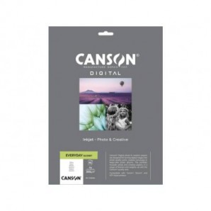 Carta fotografica Everyday A4 15 fogli - 200 g/m² Glossy Canson bianco C33300S000