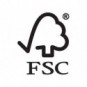Cestino per rifiuti System in cartone certificato FSC - 55-90 L Fellowes blu e bianco - 0193201