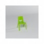 Sedia per banco in PPL riciclato 41x41x38 cm Motris verde lime EN-ONE4GR