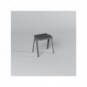 Tavolo impilabile in PPL riciclato utilizzabile indoor/outdoor 60x60x76 cm Motris grigio - EN-CT6NI