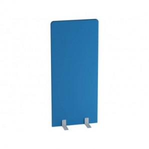 Pannello acustico con rivestimento in similpelle ignifuga 80x180 cm Motris blu PANAC80180C28