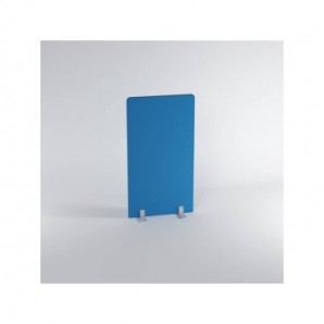 Pannello acustico con rivestimento in similpelle ignifuga 100x180 cm Motris blu - PANAC100180C28