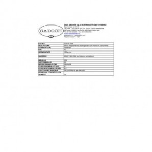 Borsa Allegra neutra sealing avana con manici in carta ritorta conf. 25 pz Rex-Sadoch 16x8x39 cm - SDS39AVN