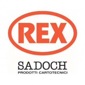 Sacchetti in carta Multicolor 14x28 + 5 cm conf. 100 pz Rex-Sadoch tinte unite chiare assortite - MLC05LIT
