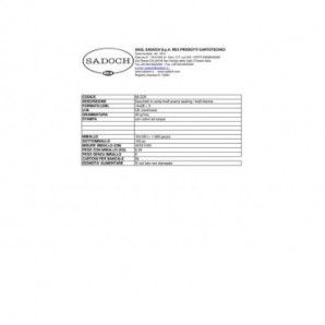 Sacchetti in carta Multicolor 14x28 + 5 cm conf. 100 pz Rex-Sadoch tinte unite scure assortite - MLC05DAR