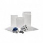 Buste a sacco piatte con strip bianche 250x350 mm - Tyvek formato B4 conf. 500 pz - 11784