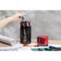Gift Box marcatore a tempera punta media colori assortiti Uni Posca tappo barattolo oro - M 84008516