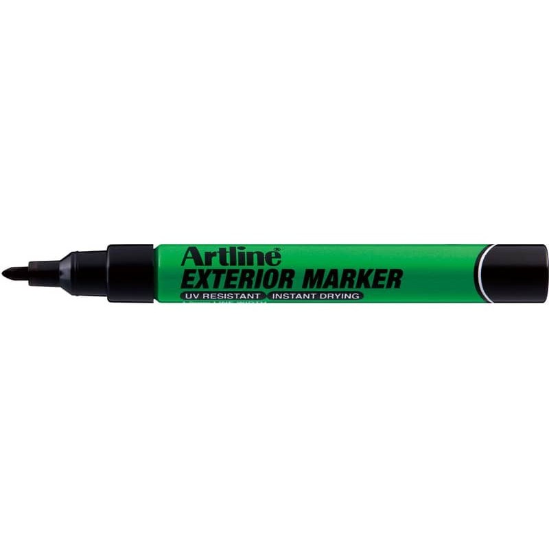 Marcatore permanente Artline Exterior - punta tonda 1,5 mm nero A EXM/N