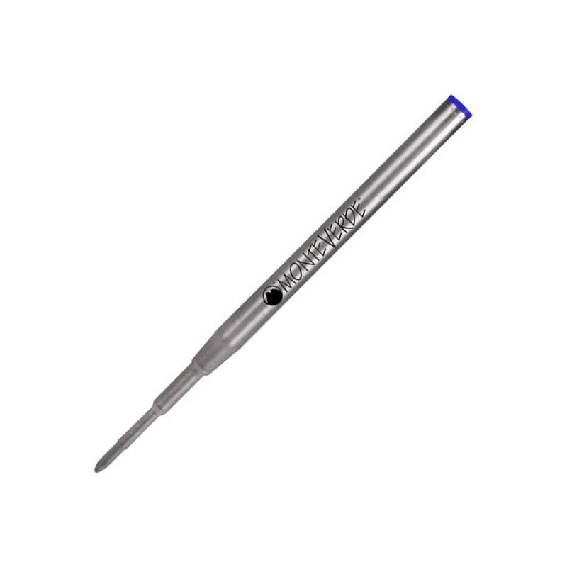 Refill penna a sfera Montblanc M132 - blister da 2 Monteverde blu J222303