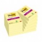 Foglietti riposizionabili Super Sticky Notes Post-it® Giallo Canary 48x73 mm 12 blocchetti da 90 ff - 7100290169