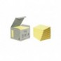 Foglietti riposizionabili Post-it® in carta riciclata Giallo Canary - 76x76 mm - 6 blocchetti da 100 ff