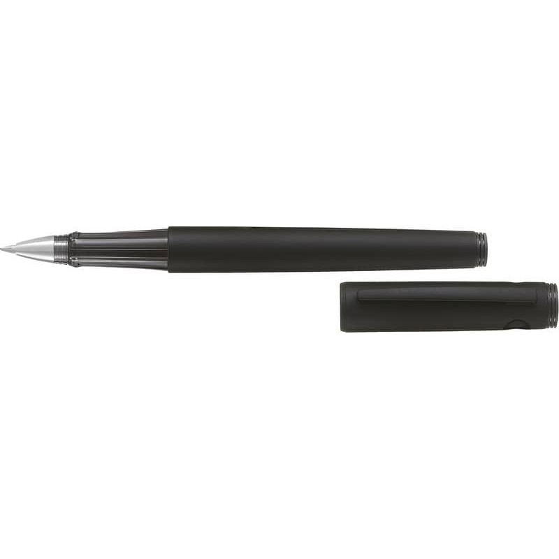 Penna roller Pilot Explorer inchiostro gel nero - fusto nero 006497