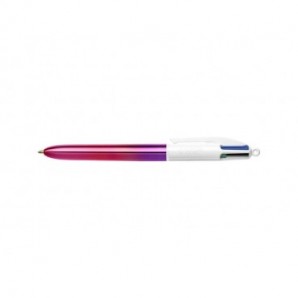 Penna a sfera a scatto BIC 4 Colours 1 mm - gradient conf. 12 pz - 511034