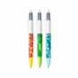 Penna a sfera a scatto BIC 4 Colours 1 mm - velours conf. 3 pz - 992579