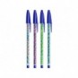 Penna a sfera BIC Cristal Collection punta 1 mm - blu - conf. 20 pz -996792