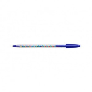 Penna a sfera BIC Cristal Collection punta 1 mm - blu - conf. 20 pz -996792