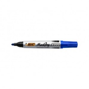 Marcatore permanente BIC Marking 2000 punta conica 4,95 mm - assortiti - conf. 4 pezzi - 8209112