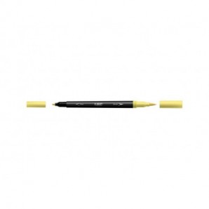 Pennarelli BIC Dual Tip Intensity con pennello - assortiti pastel - tratto  0,5 mm - conf. 6 pz 