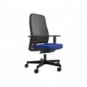 Sedia semidirezionale ergonomica rivestimento PPL ignifugo synchro Titan Unisit blu - TTN/BR2/IB