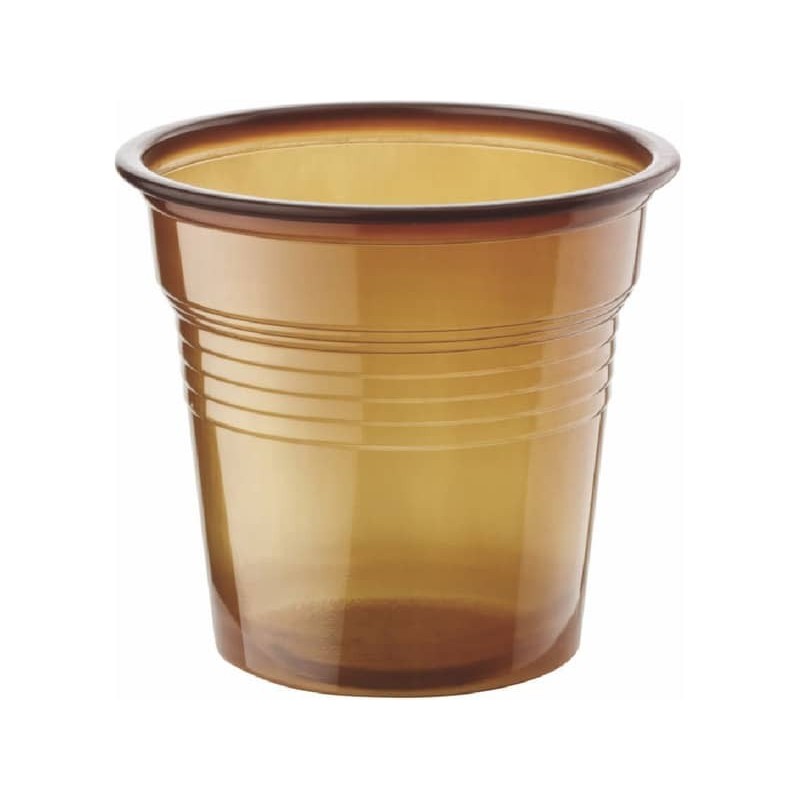 Bicchieri da caffè in polistirene Dopla Professional - 80 ml - conf. 50 pezzi - 42110