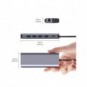 Docking station universale multiporta USB-C? Up parts grigio 7 in 1 UP-DS-9857T