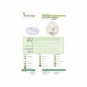 Piatti con buco bio-compostabili ecoCanny Party bianco 257x228x30 mm conf. 30 pz - ECO-PB257
