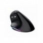 Mouse verticale wireless ergonomico Trust Bayo ricaricabile - portata 10 m - nero - 24731