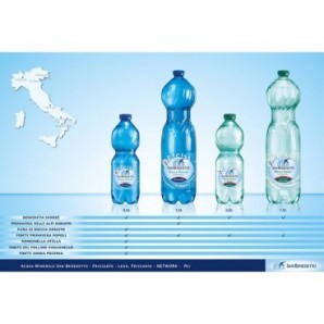 Acqua minerale 500 ml San Benedetto frizzante in conf. da 24 pezzi - 1991