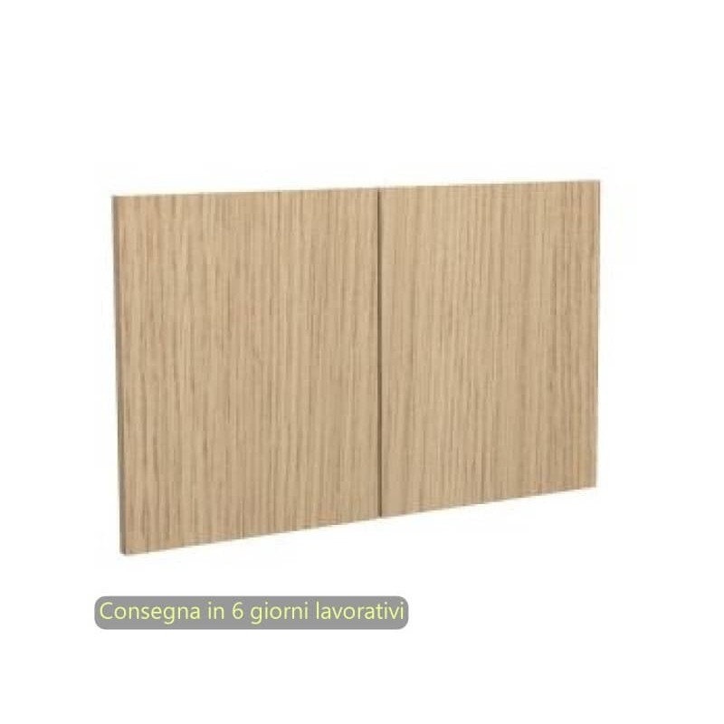 Coppia di ante a scatto senza maniglie 60xh36,8 cm per librerie Artexport rovere - 1502A/C