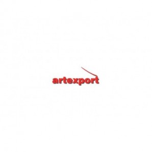 Scrivania gambe in metallo Artexport 120x60xH.74,4cm bianco/rovere con sottopiano con 2 cassetti - 206-DJB-AN